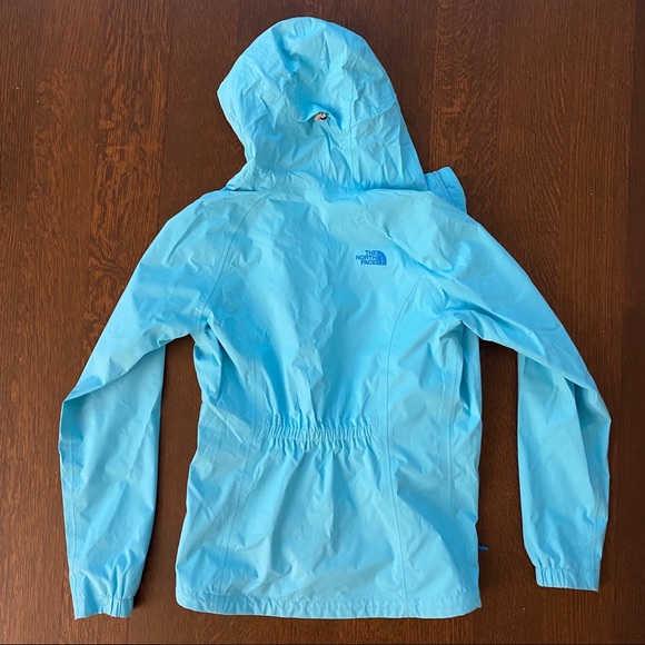 The North Face Rain Jacket Coat Removable Fleece Blue - Picture 2 of 8